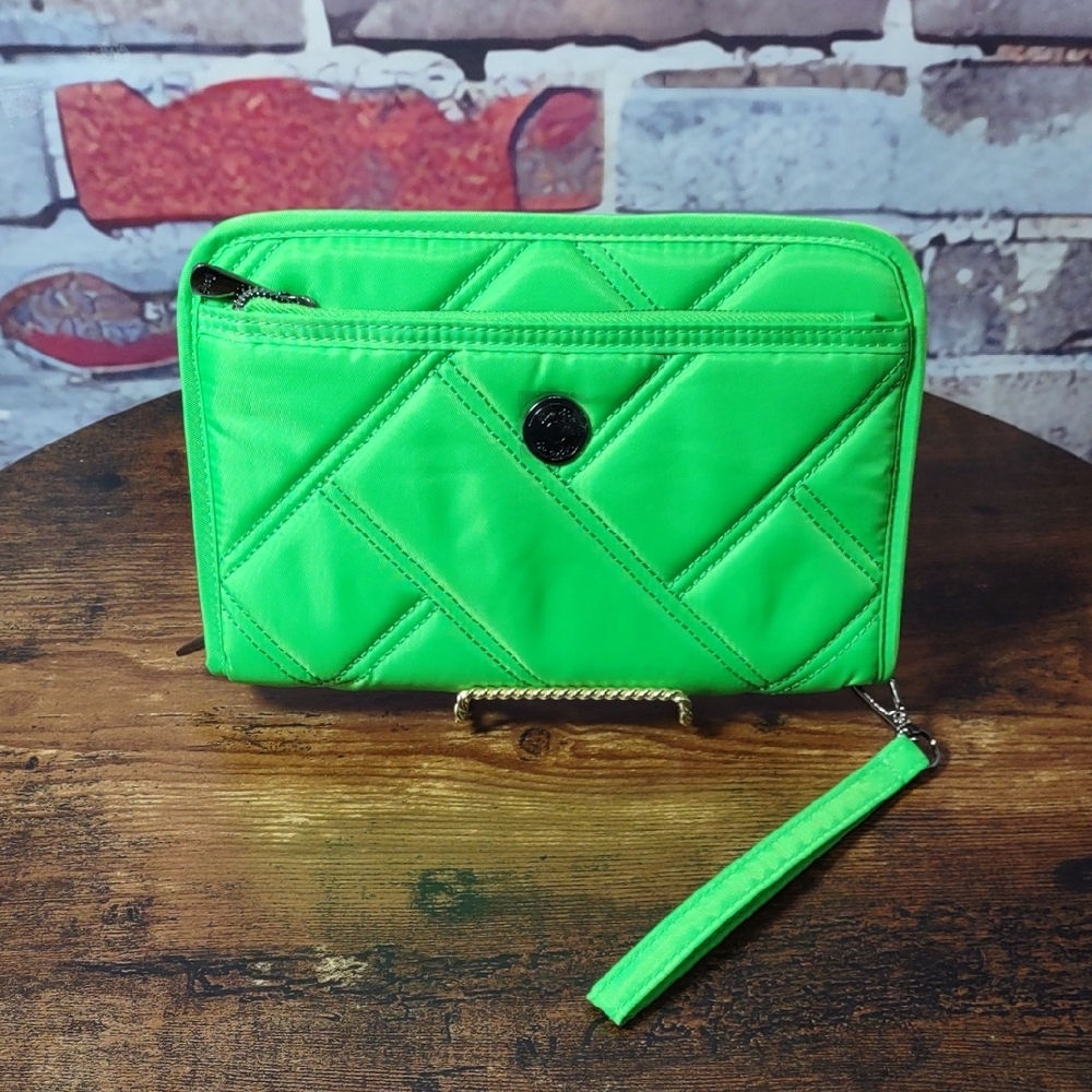 Lug® "Zeppelin 2" Lime Green Wristlet